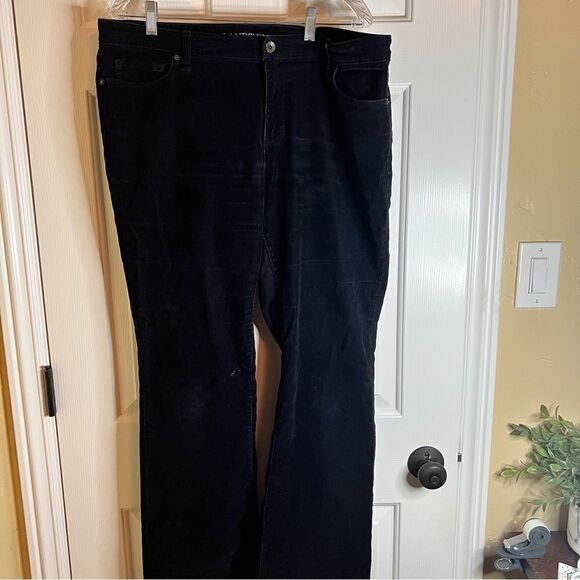 Lands End Mid Rise Boot Cut Corduroy Pant, Size 16.  Excellent Condition. - Picture 1 of 5